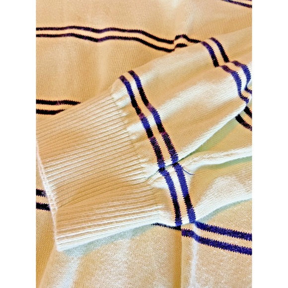 New with Tag  Tommy‎ Hilfiger Men's Long Sleeve Stripes SweaterGreen XL - Picture 2 of 7